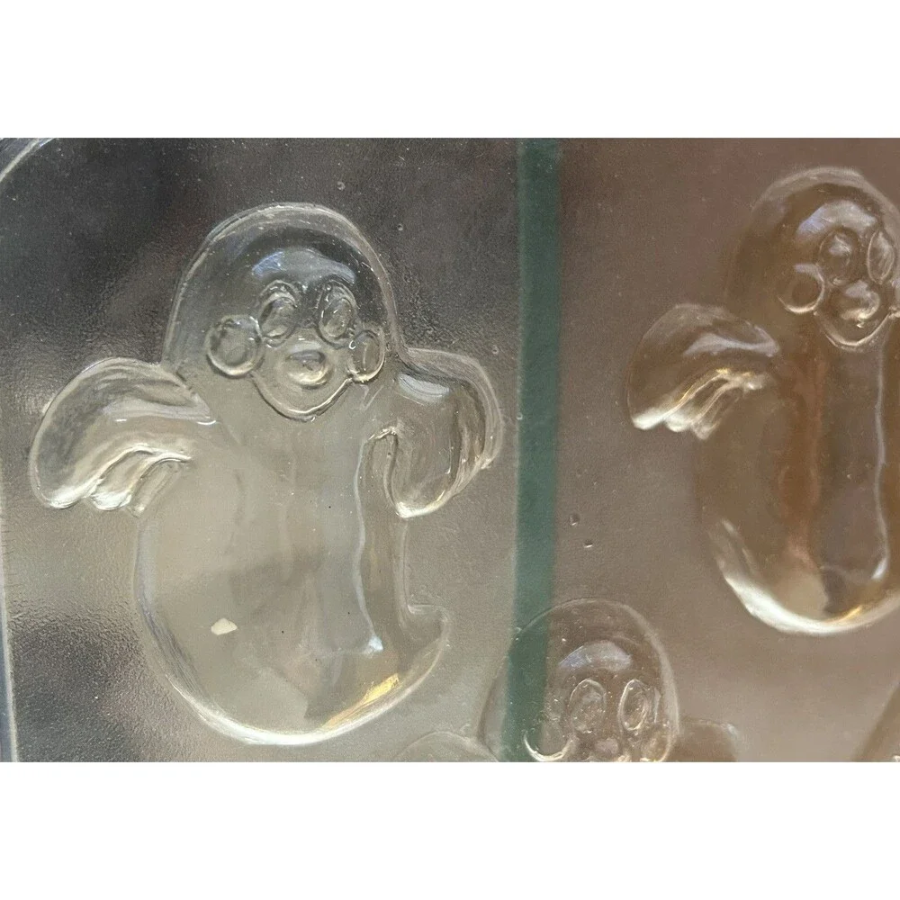 2- Vintage Halloween Chocolate‎ Molds Apollo Candy Molds 1983 & 1985 #3090 & 816